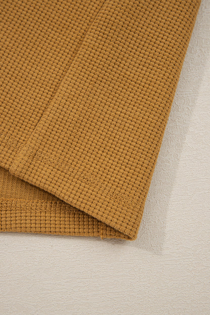 mix texture patchwork sweatshirt