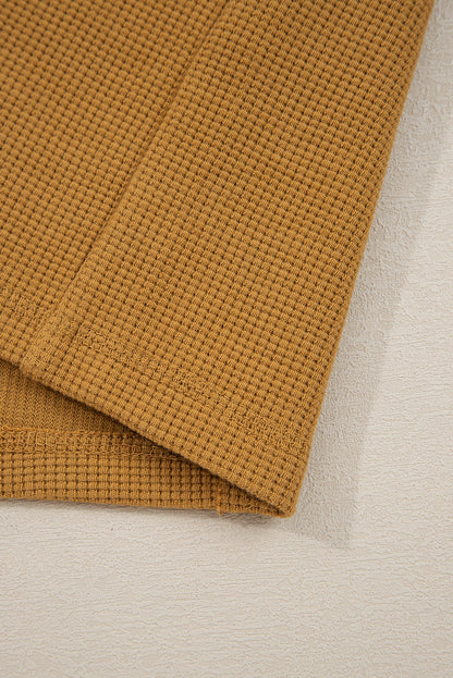 mix texture patchwork sweatshirt