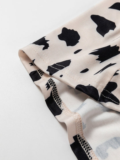 Khaki Leopard Print Twist Open Back Plus Size Top