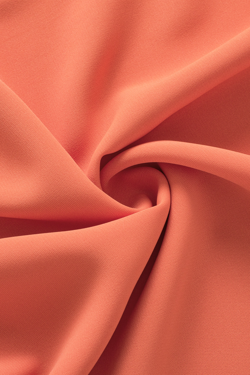 Elegant Eyelet Babydoll Dress with Carrot Contrast Bodice