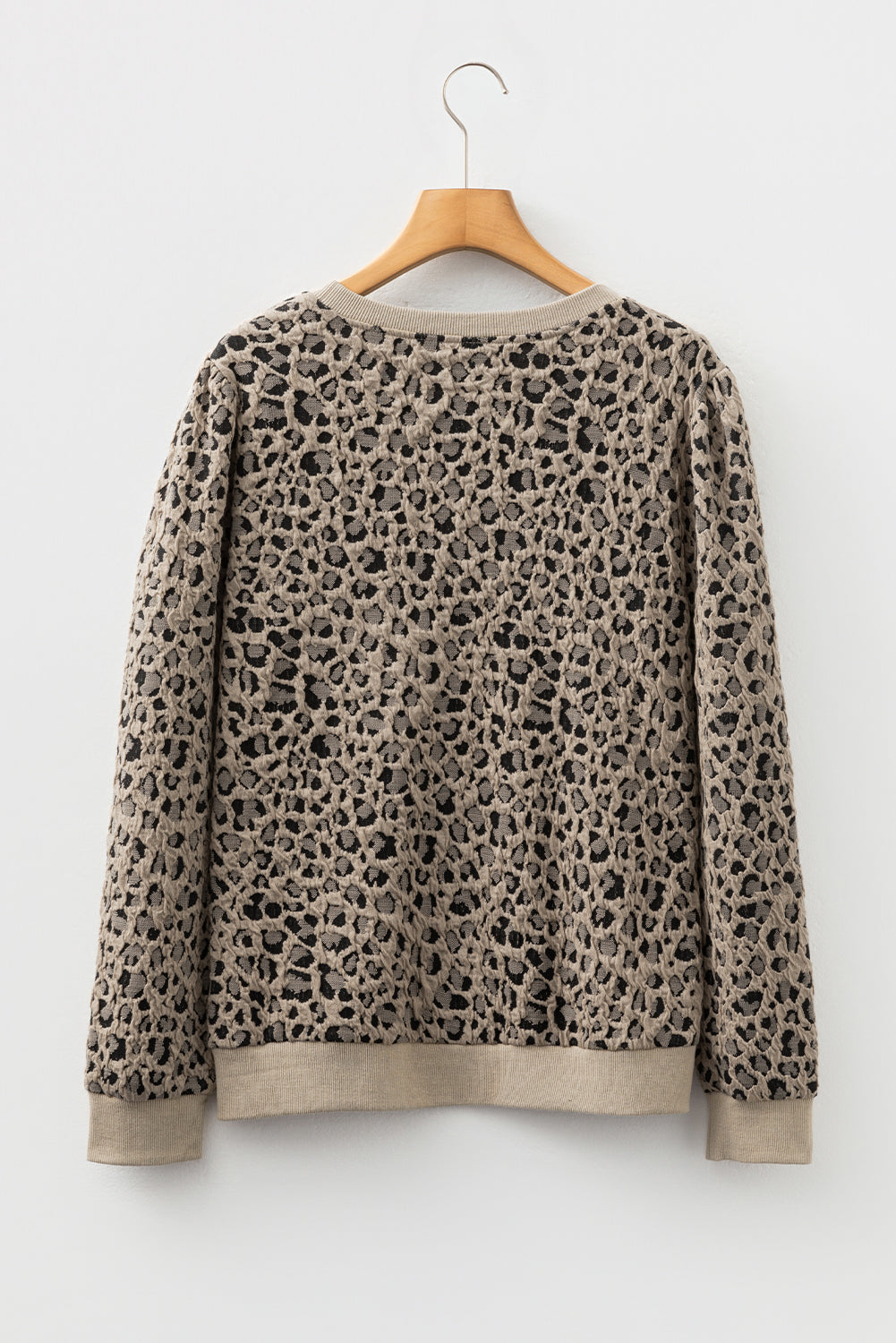 leopard long sleeve top