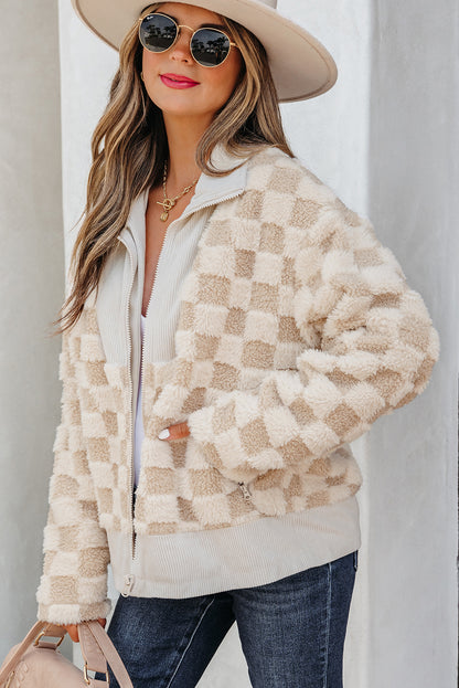 plaid jacket for women