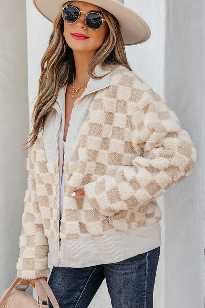 plaid jacket for women