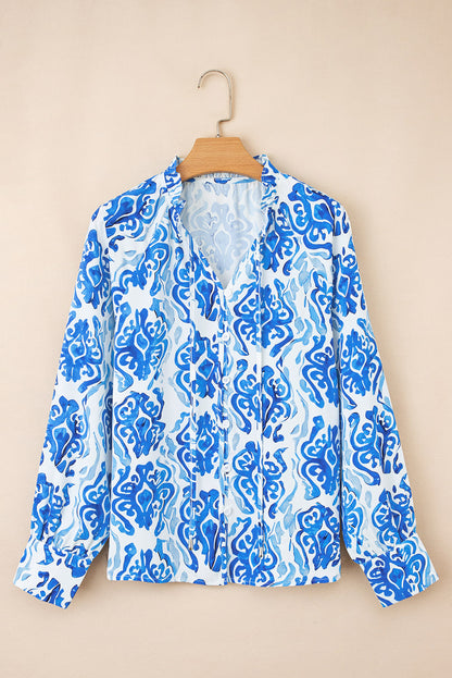 ethnic printed shirt