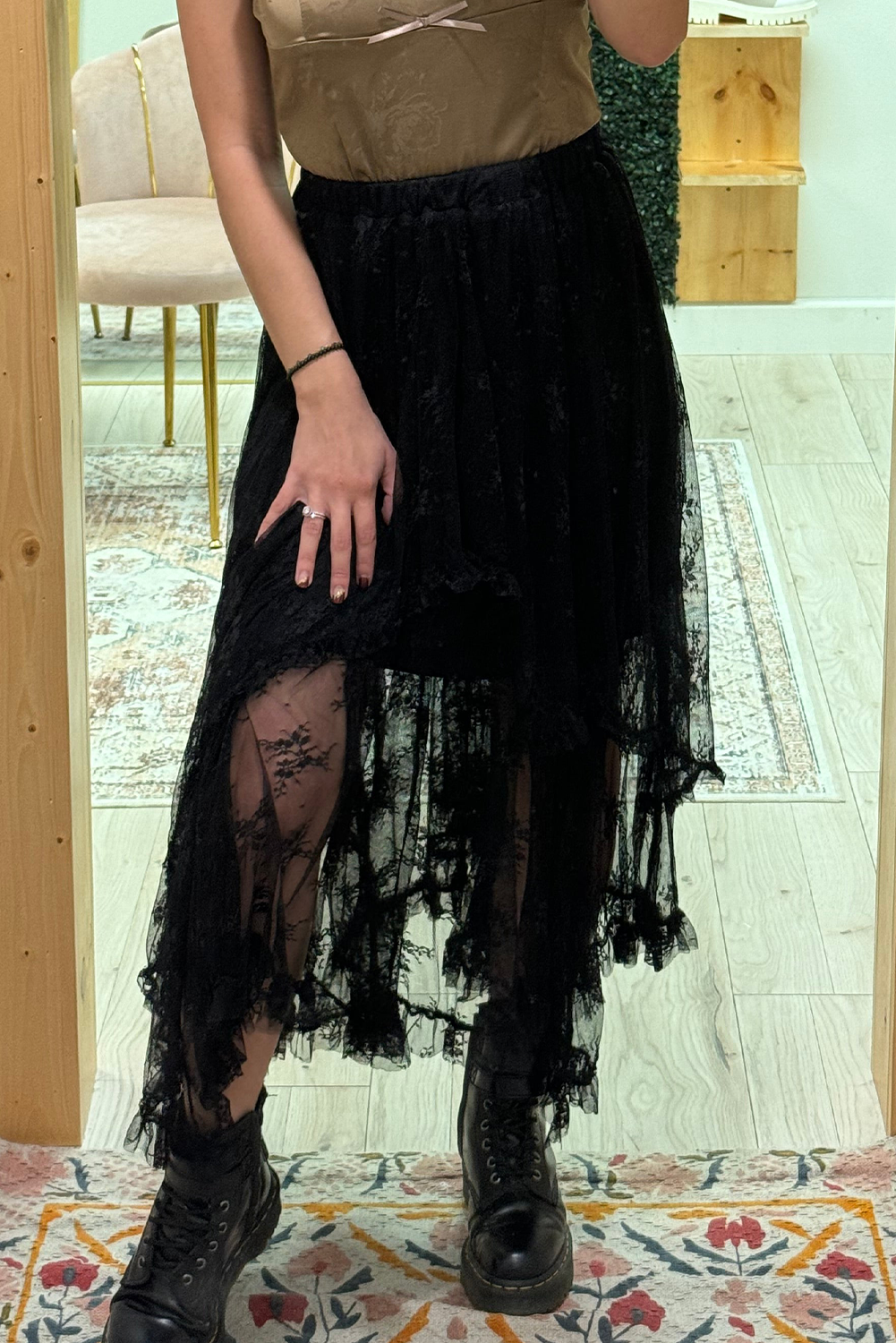 High Waist Maxi Skirt