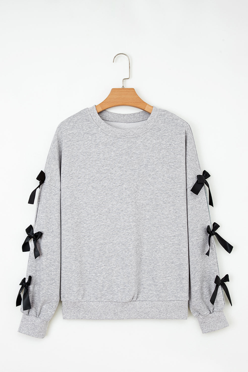 ribbon bow sweatshirt