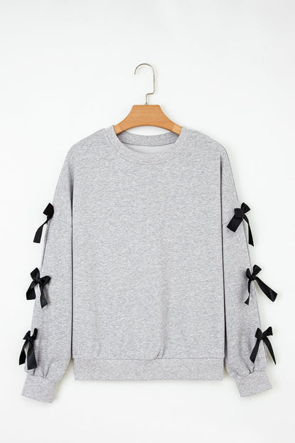 ribbon bow sweatshirt