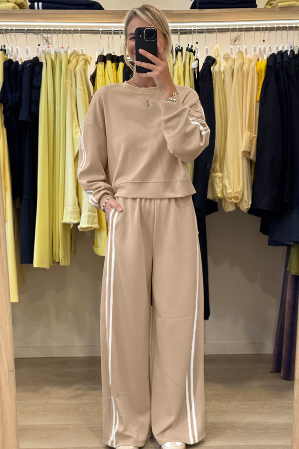 sweatshirt and sweatpants set