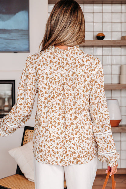 floral fall shirt
