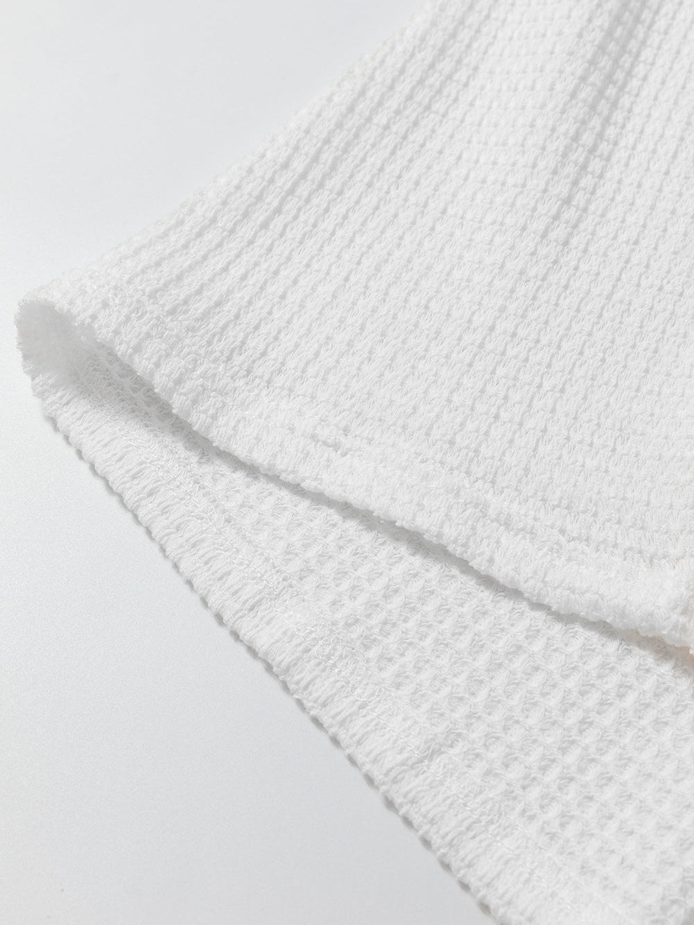 Colorblock Waffle Knit Tee for Plus Size Women