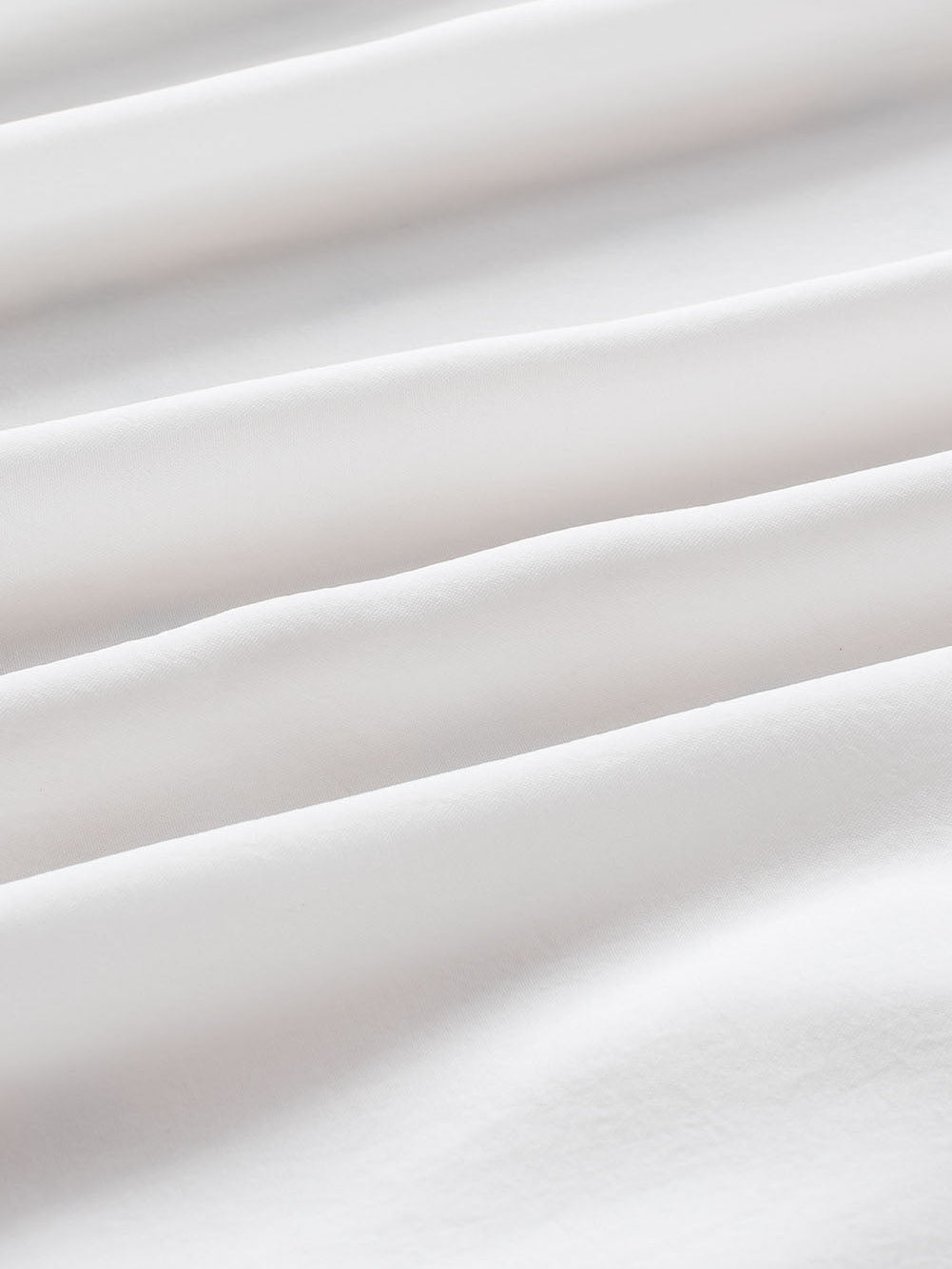 Elegant White Pleated Blouse with Puff Sleeves