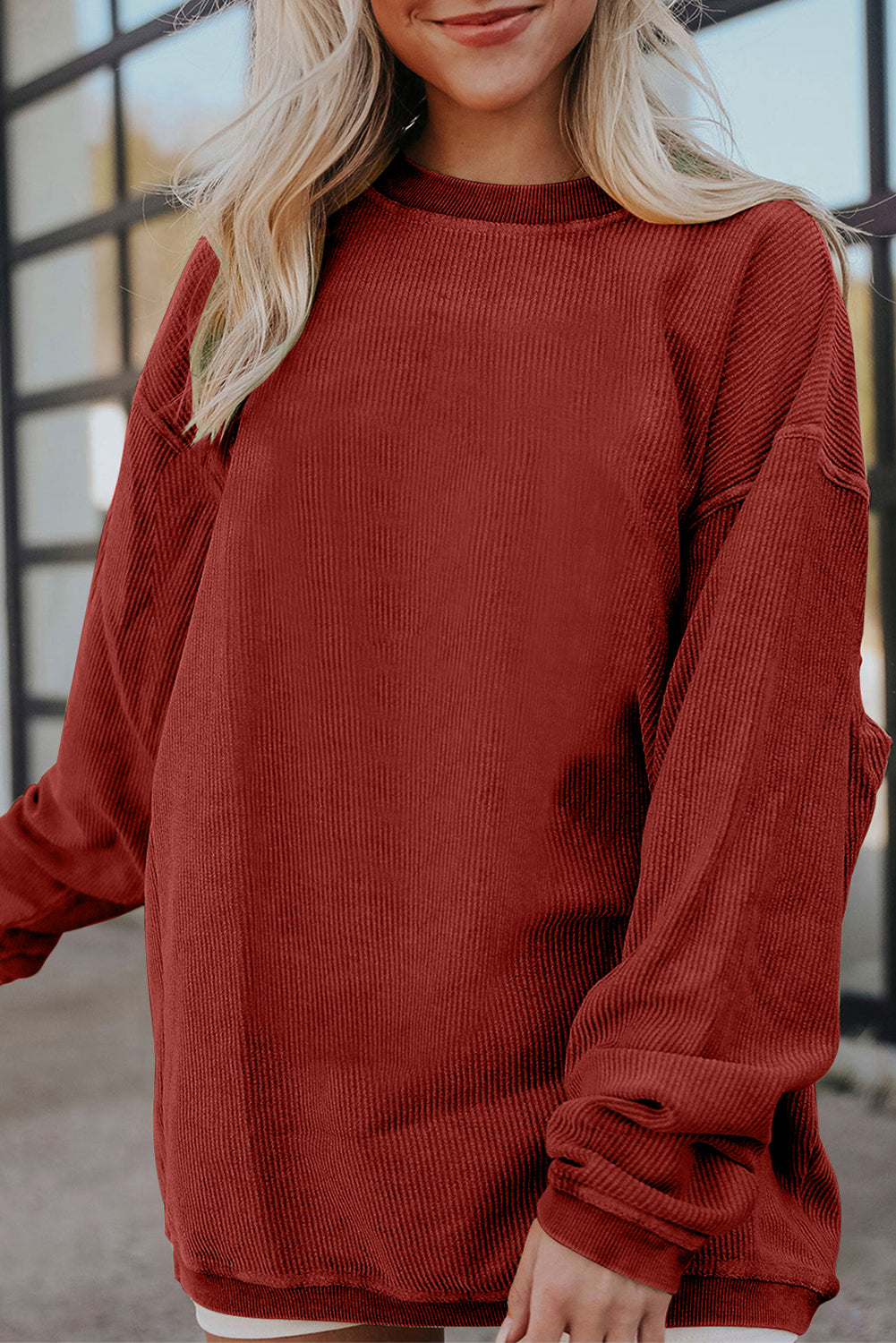 womens oversized sweatshirt