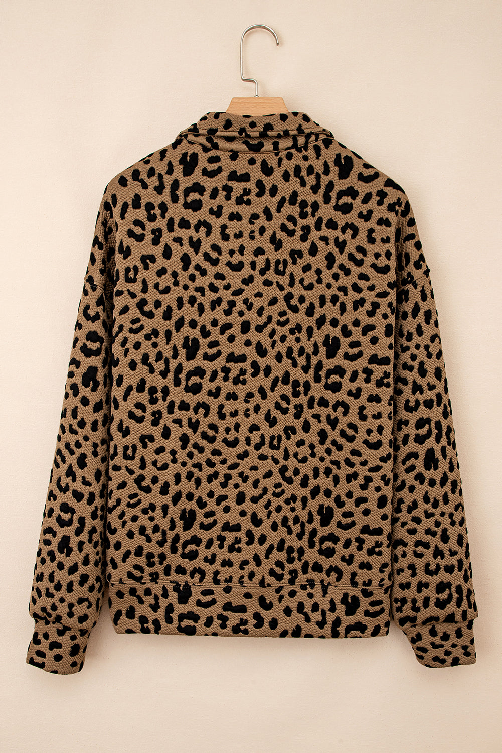 leopard print sweatshirt