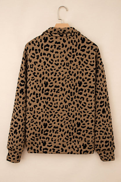 leopard print sweatshirt