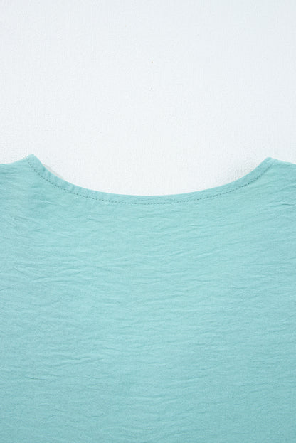 crinkle blouse womens