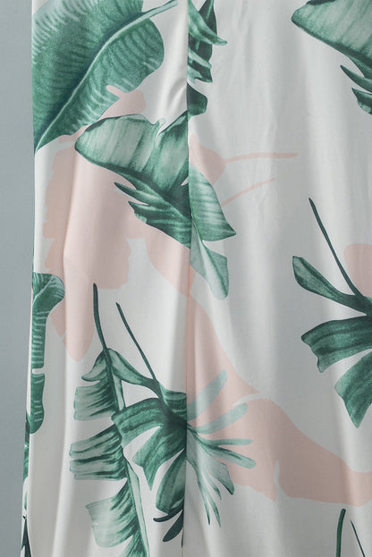 High Waist Split Bohemian Halter Maxi Dress