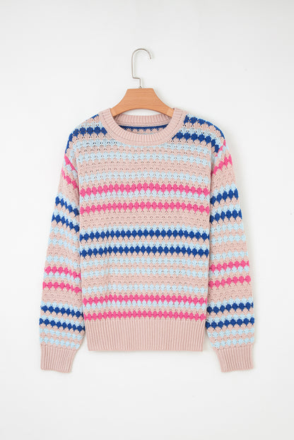 stripe sweater