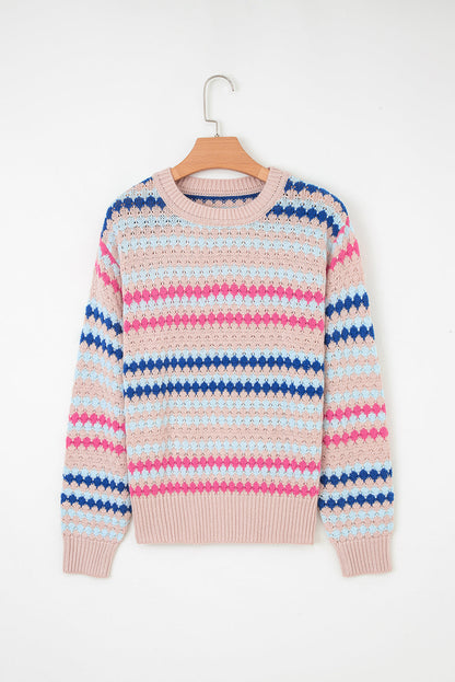 stripe sweater