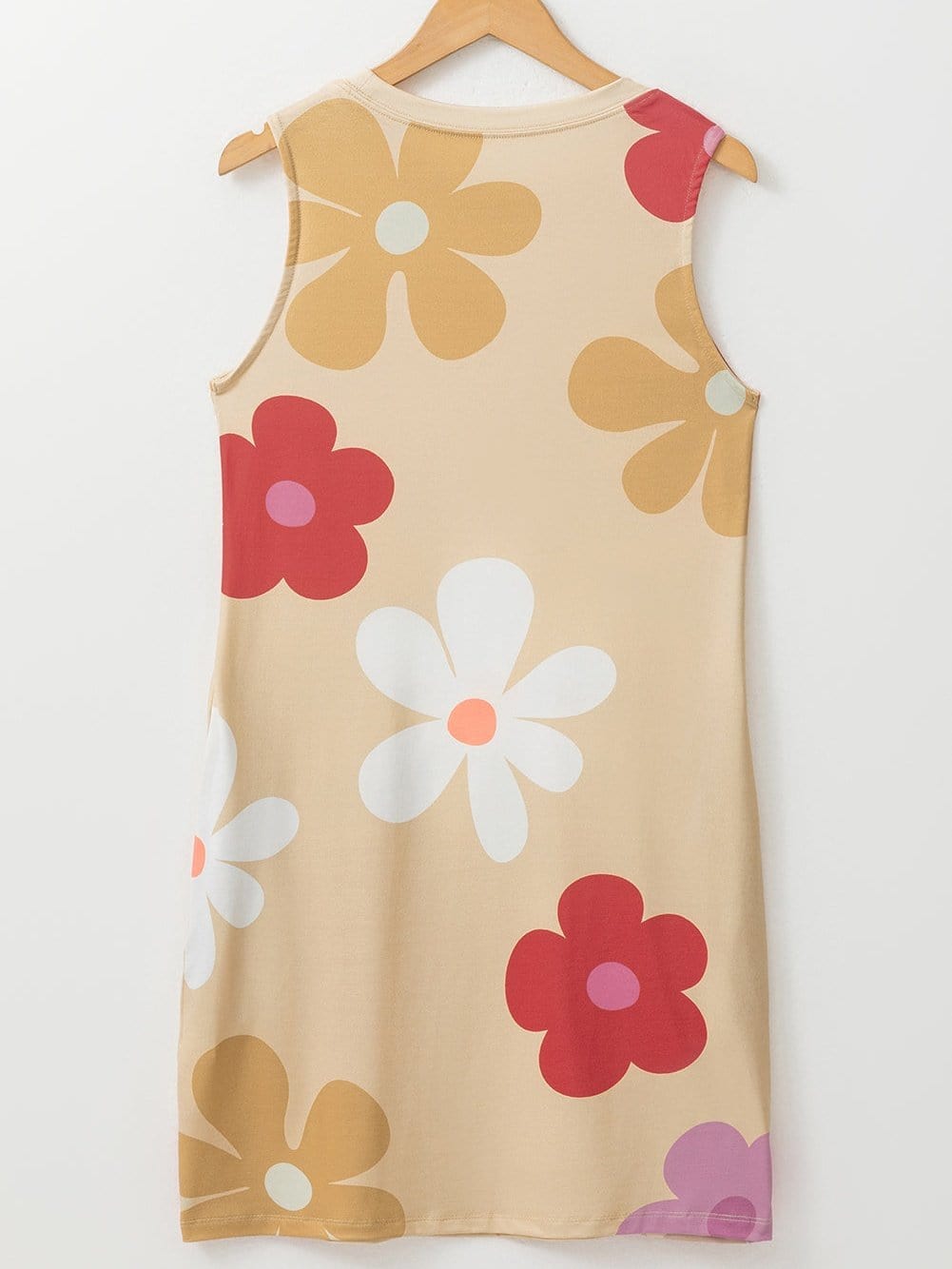 Daisy Blossom Sleeveless Mini Dress