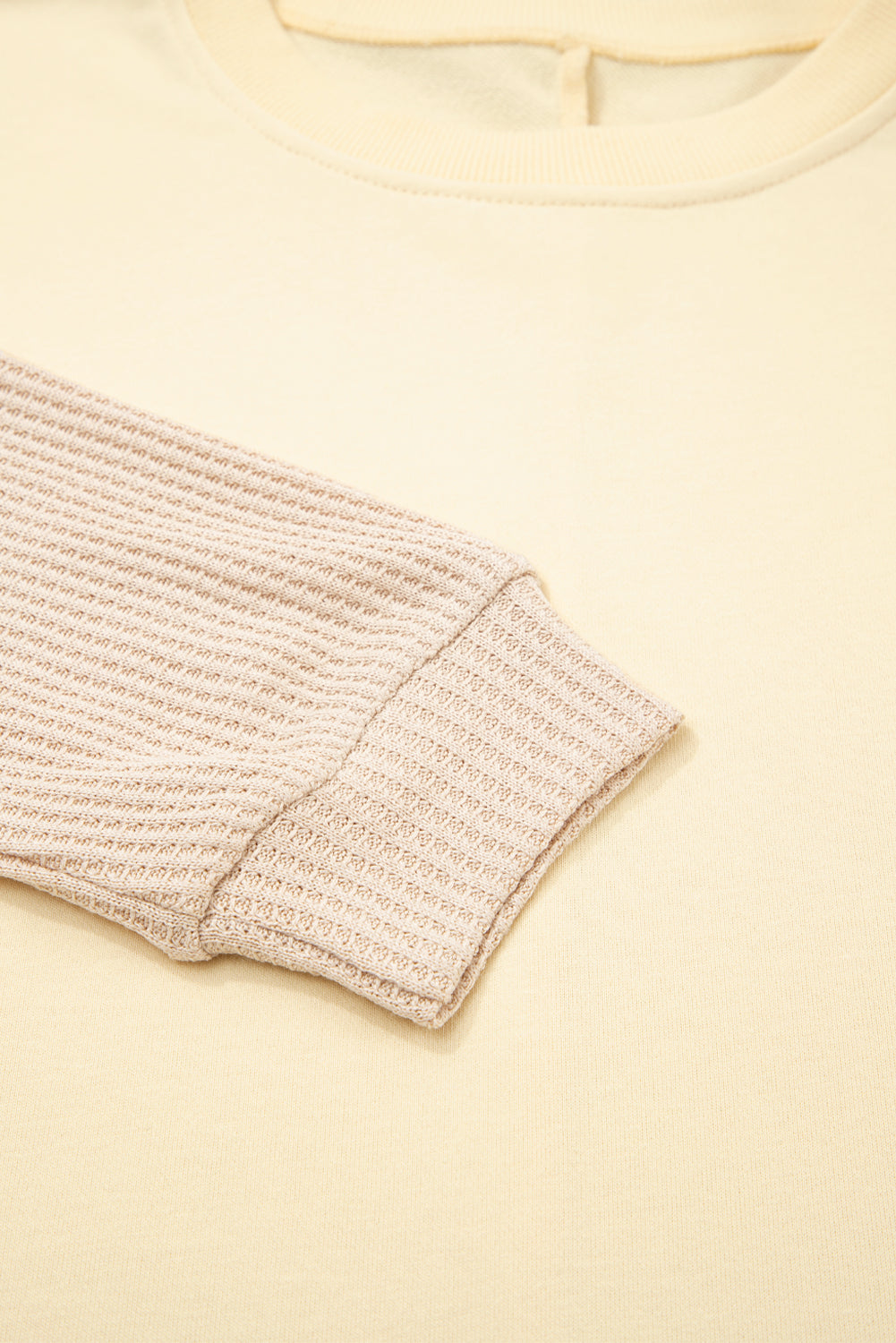 2 in 1 patchwork sweatshirt