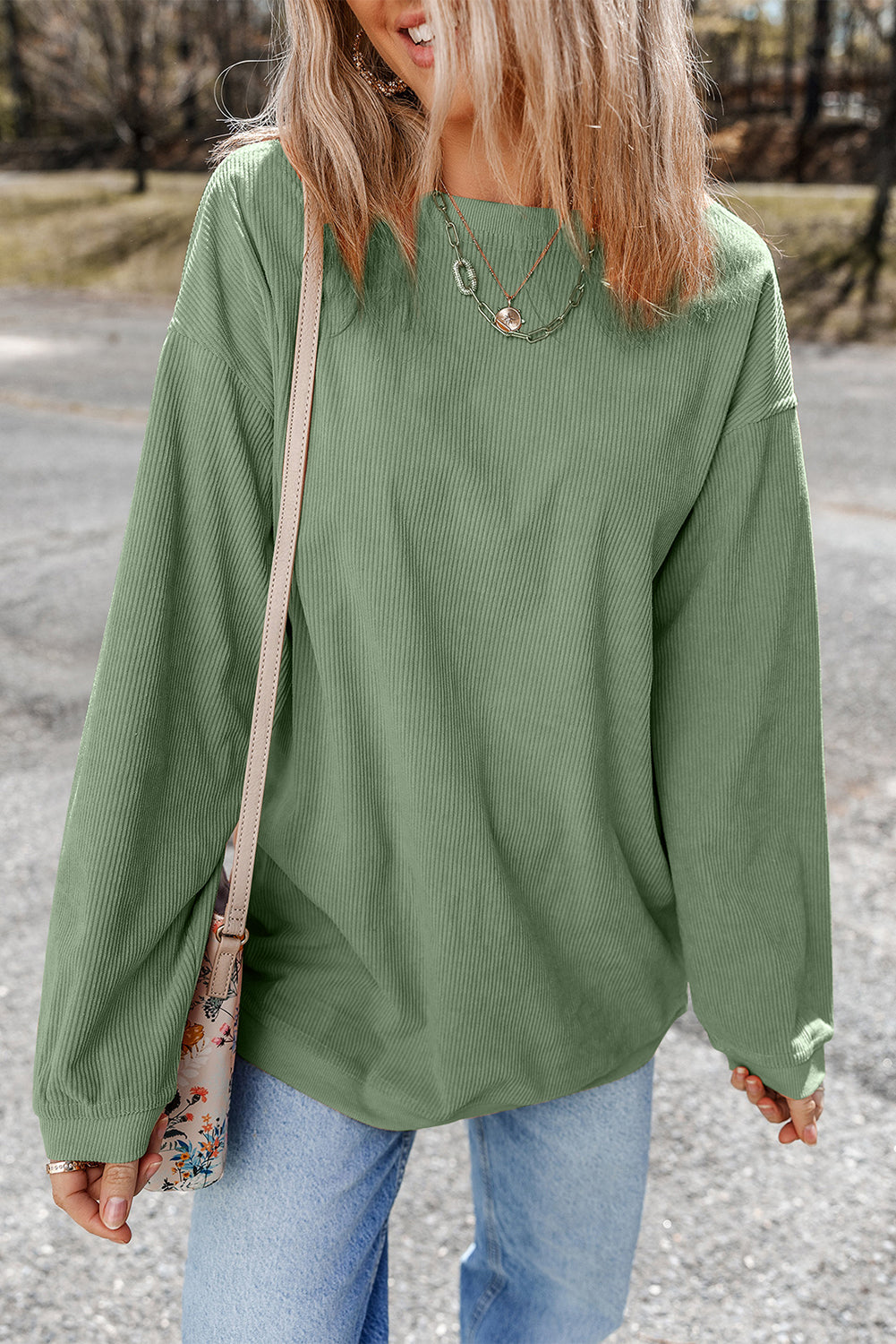 womens oversized sweatshirt