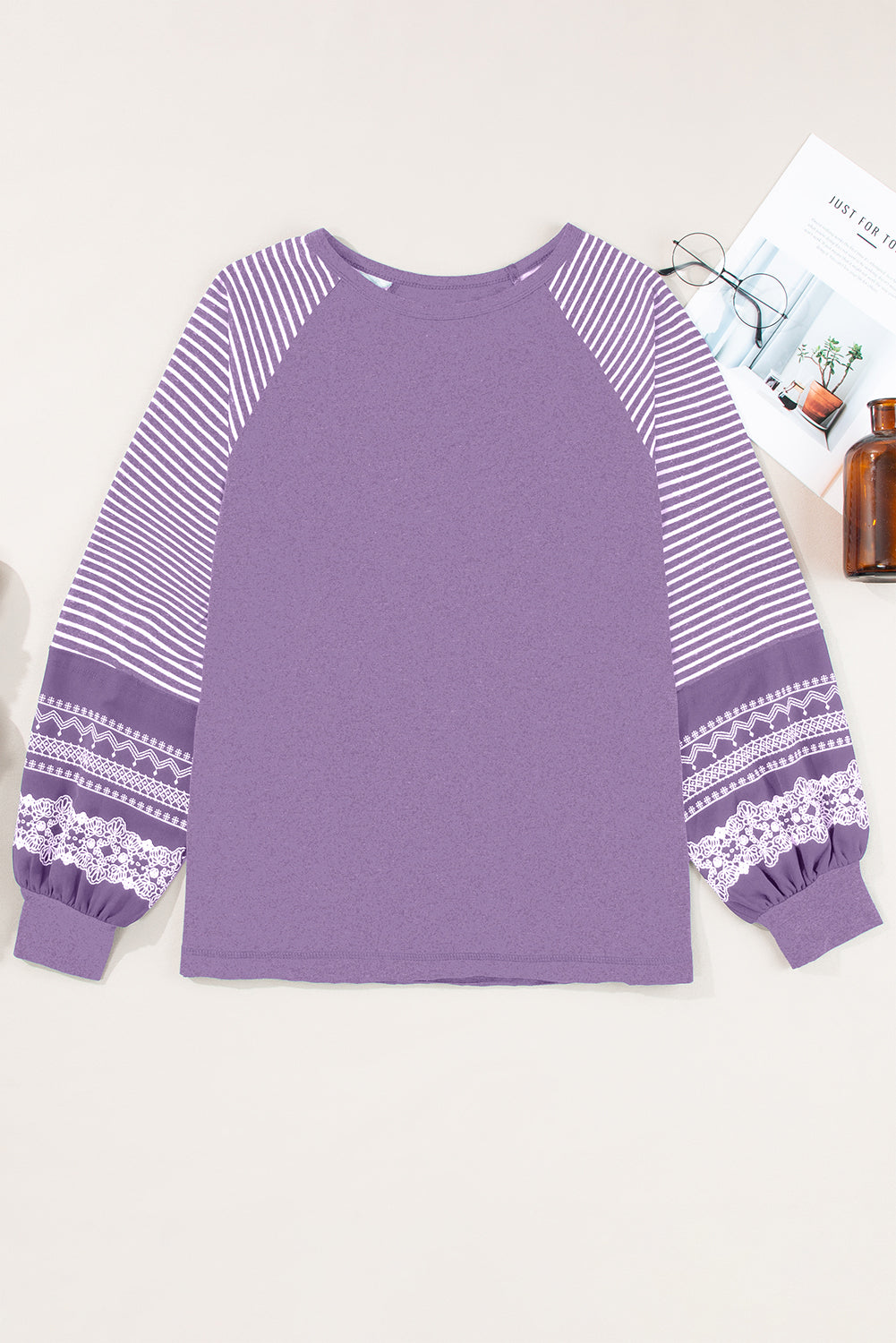 raglan long sleeve top