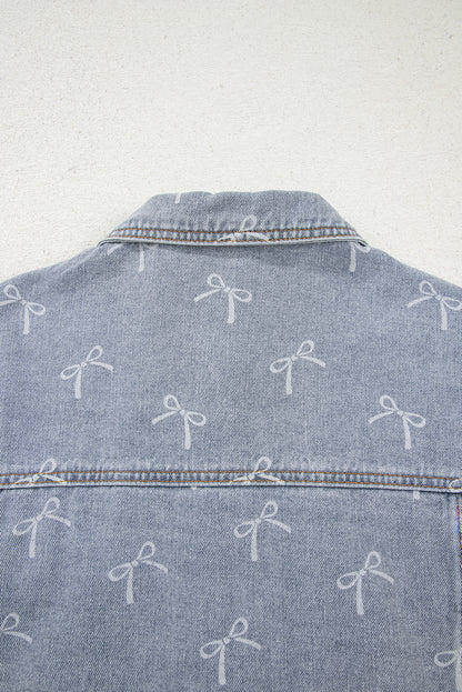 Raw Hem Denim Jacket