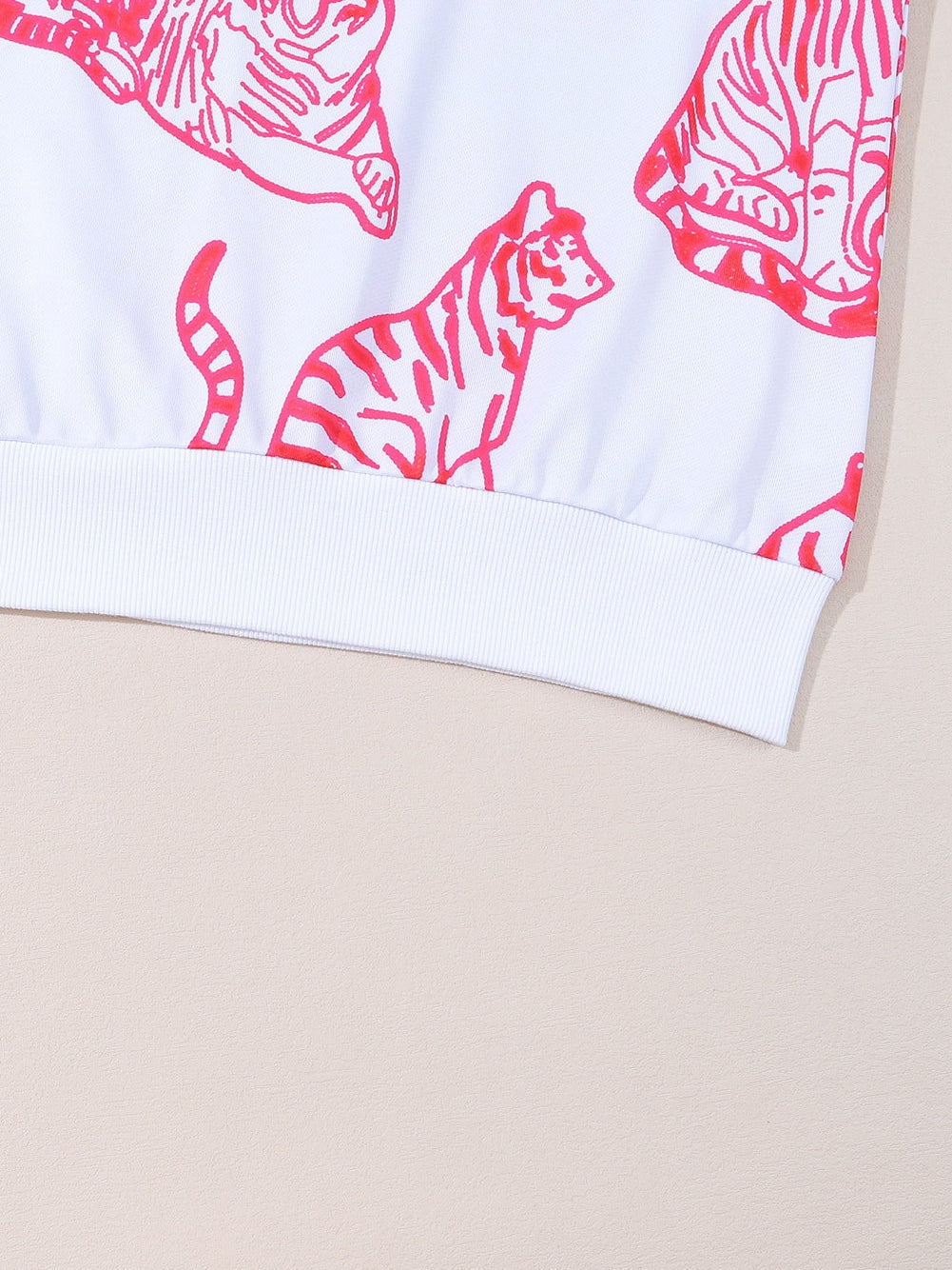 Fierce Pink Leopard Print Sweater