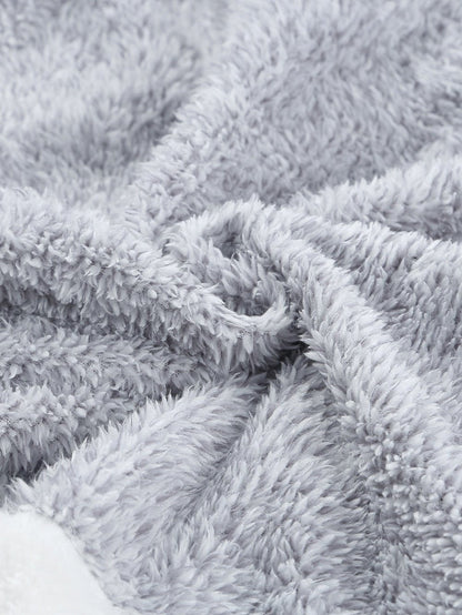 Colorblock Geometric Printed Sweatshirt