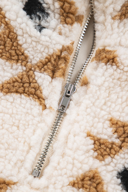 aztec print sweatshirt