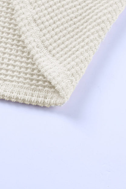 Deep V-Neck Long Sleeve Knitted Sweater