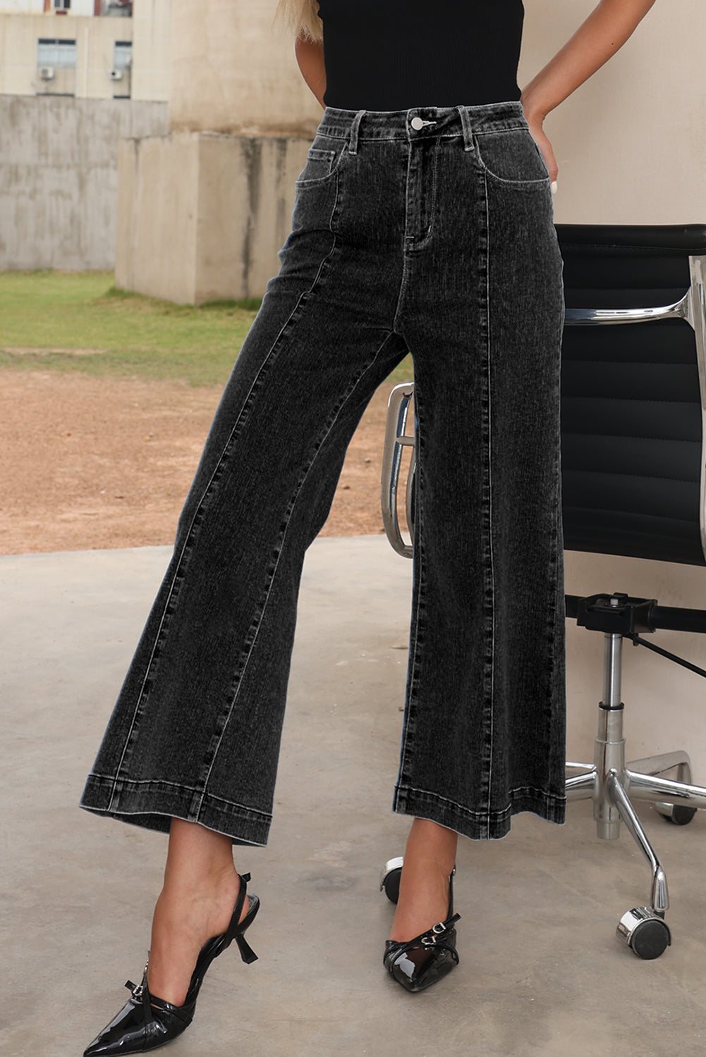 ankle length jeans