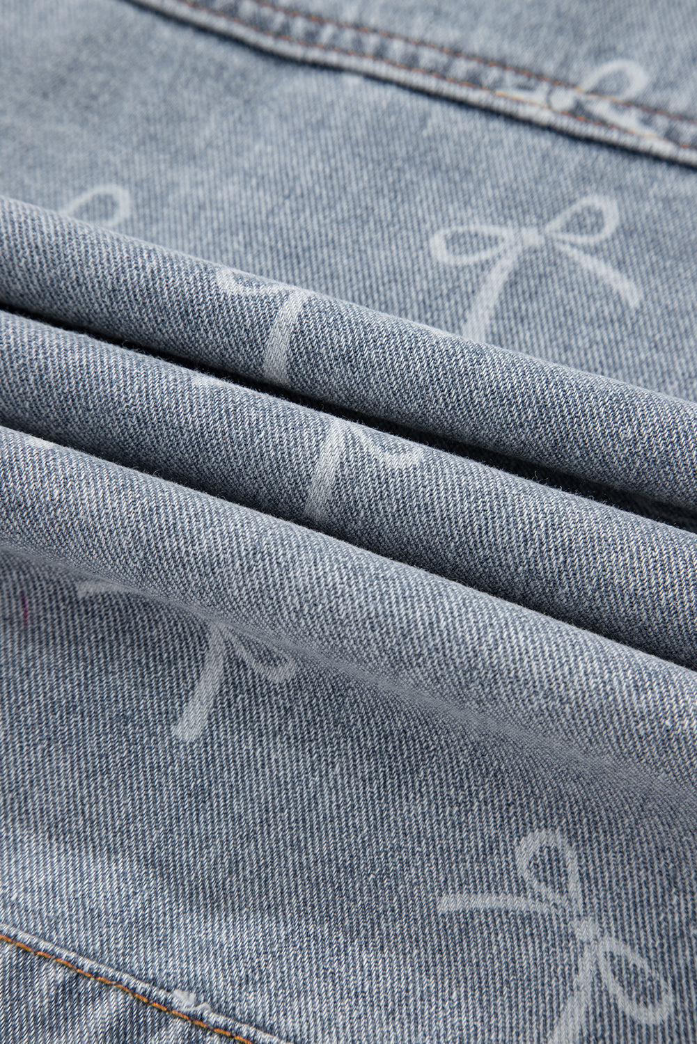 Raw Hem Denim Jacket