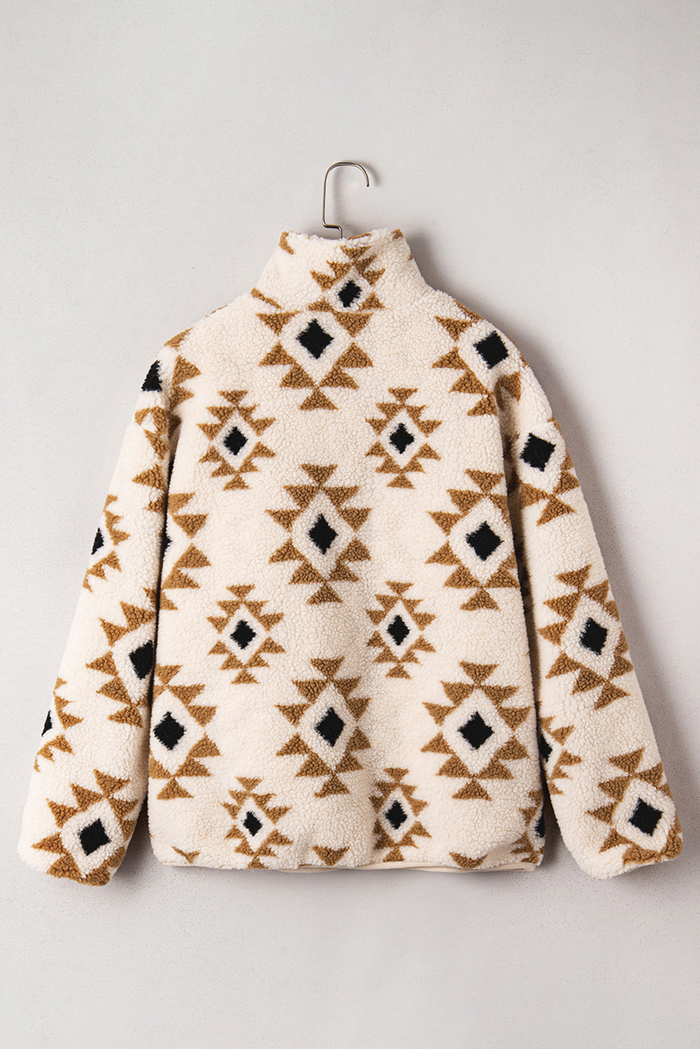 aztec print sweatshirt