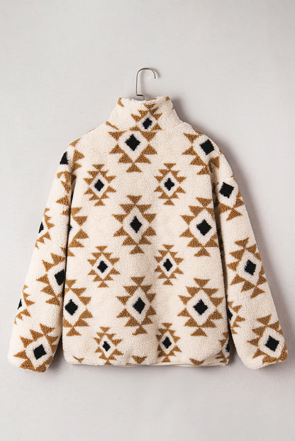 aztec print sweatshirt