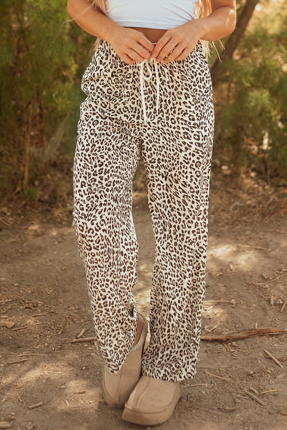 leopard pants