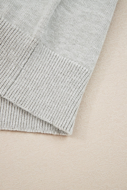 lace patchwork sweater