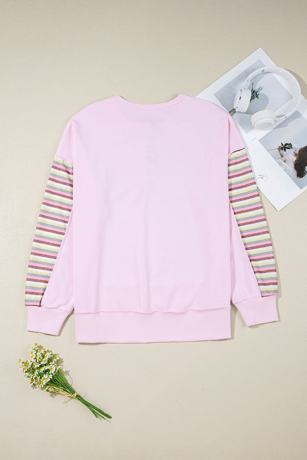 color block sweatshirt