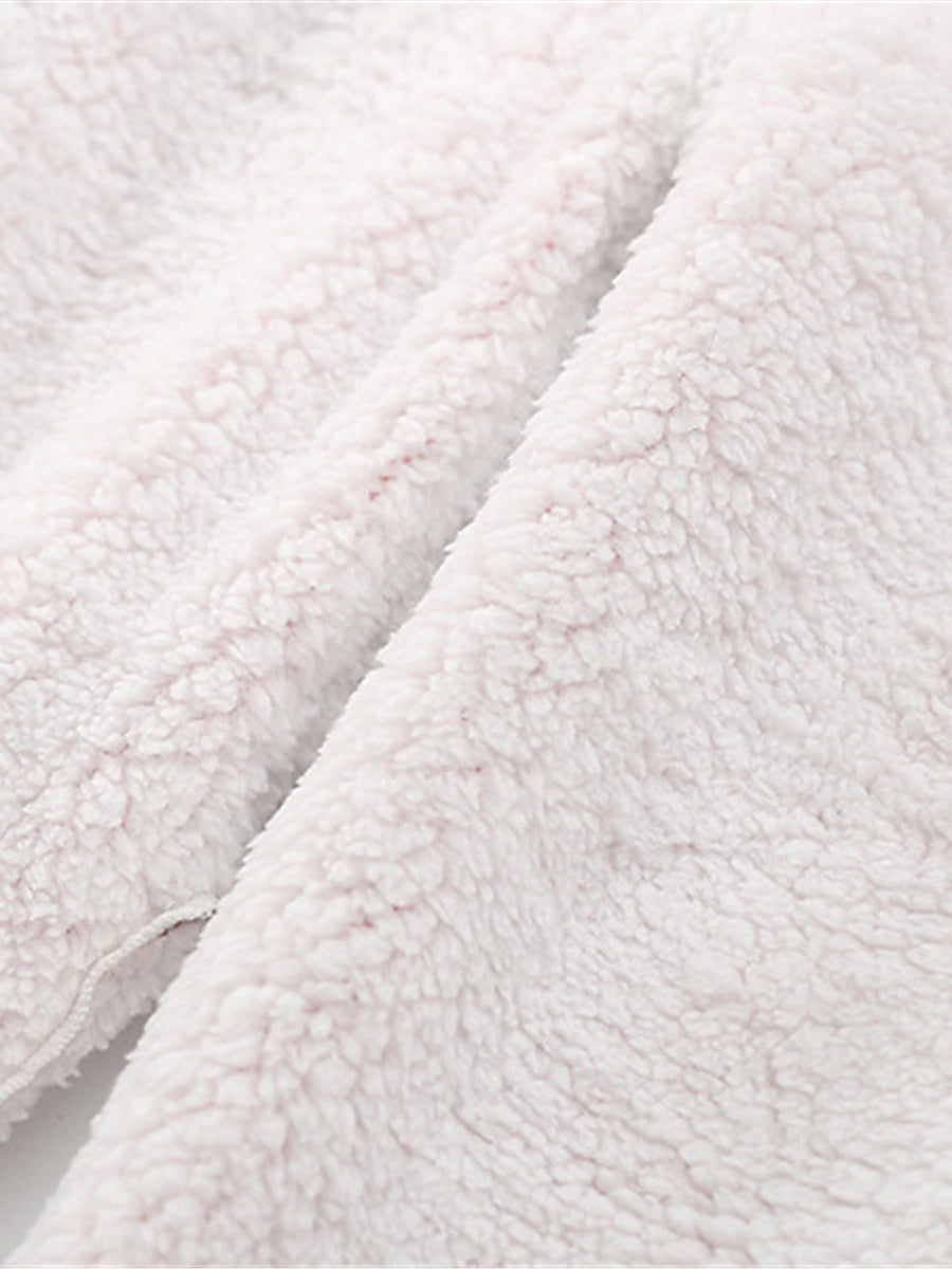 Women's Fleece Pants Cotton Solid Color claret Light Gray Fashion High Waist Full Length Street Daily Fall Winter