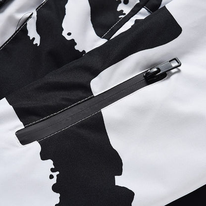 Men's Women's Hoodie Jacket Ski Jacket Outdoor Winter Thermal Warm Windproof Breathable Windbreaker Winter Jacket for Skiing Camping / Hiking Snowboarding Ski