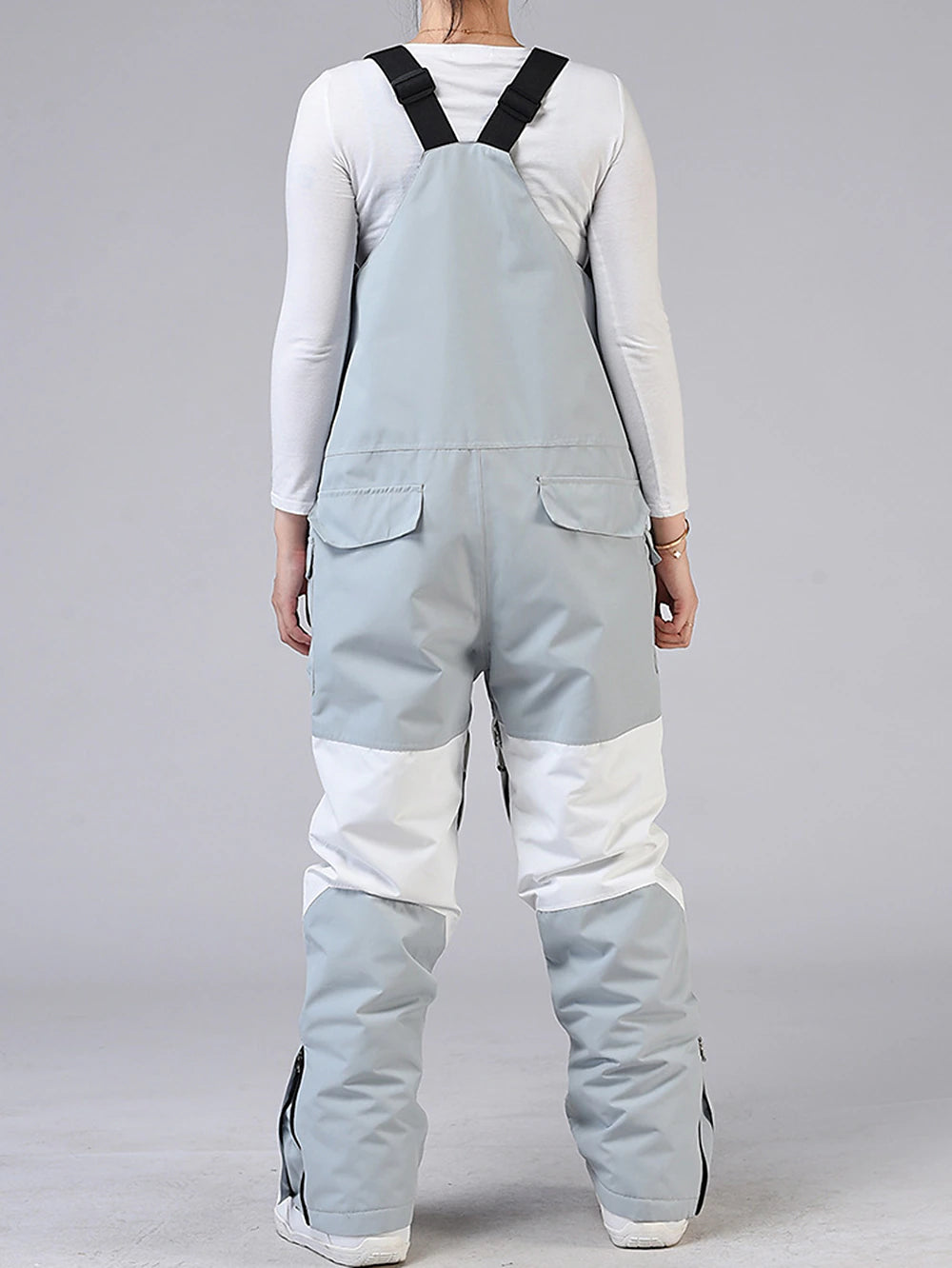 ARCTIC QUEEN Men's Women's Ski / Snow Pants Outdoor Winter Thermal Warm Waterproof Windproof Breathable Bib Pants Bottoms for Skiing Camping / Hiking Ski Winter Sports