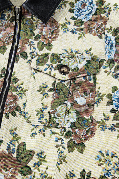 vintage floral jacket
