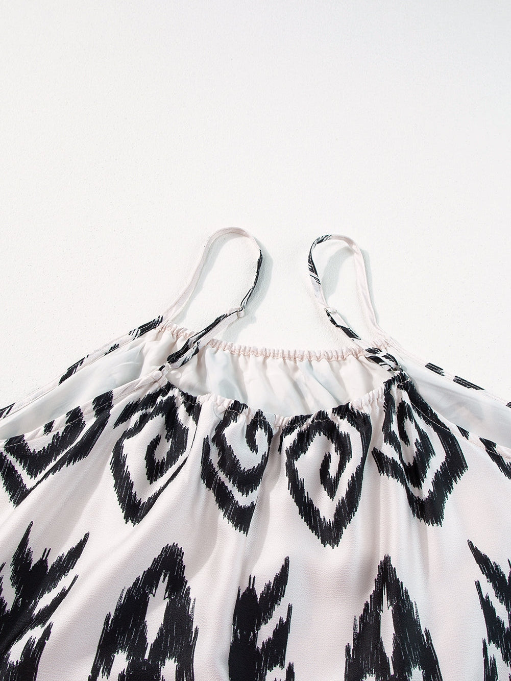 Cowgirl Chic Black Aztec Western Print Halter Maxi Dress