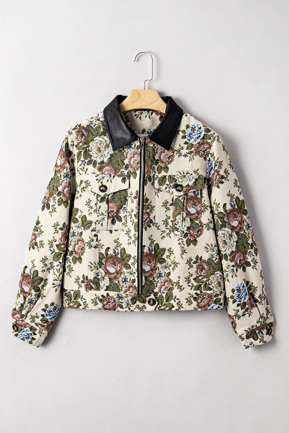 vintage floral jacket