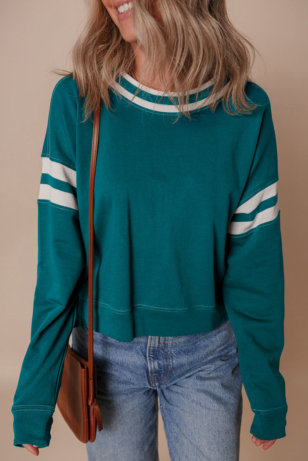 striped sweatshirt