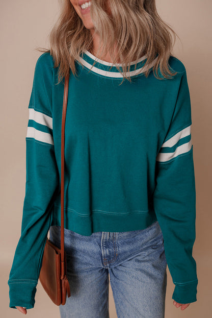 striped sweatshirt