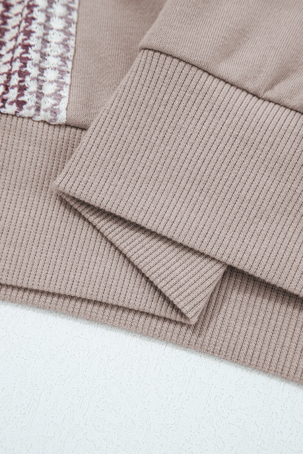 DUNE Colorblock Patchwork Baggy Hoodie