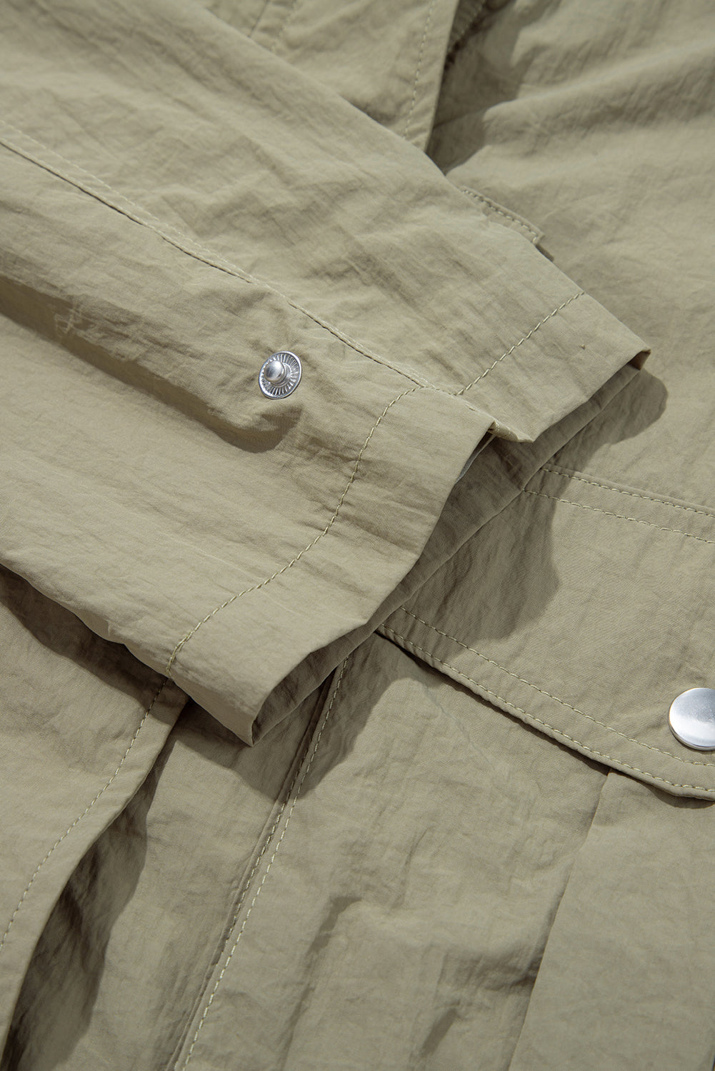 hooded utility jacket