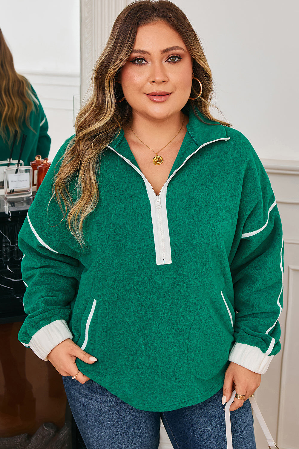 plus size sweatshirt