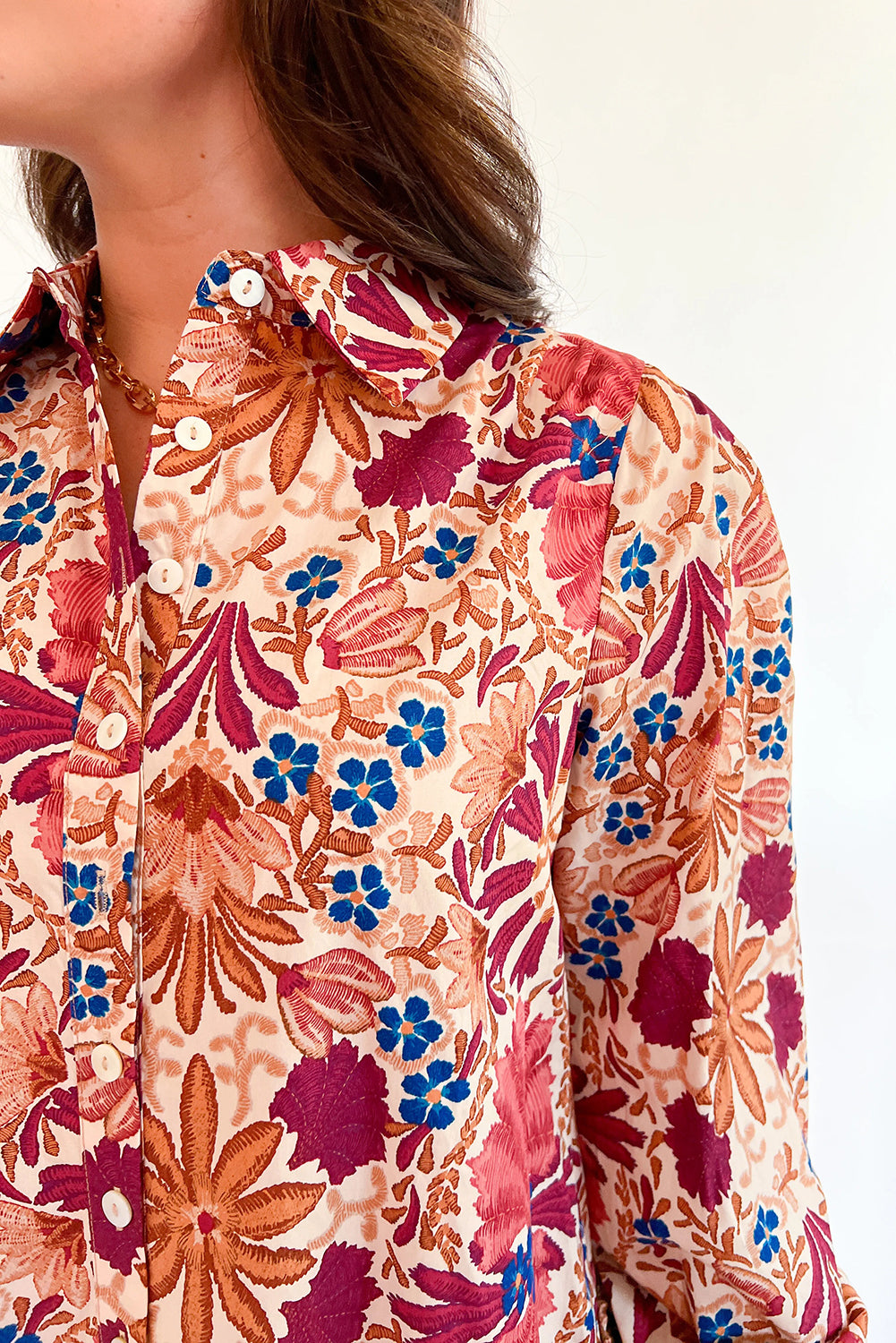 Red Rein Long Sleeve Mini Dress